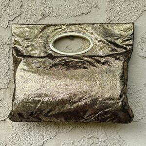 90s Gold Clutch purse